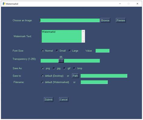 Python GUI .